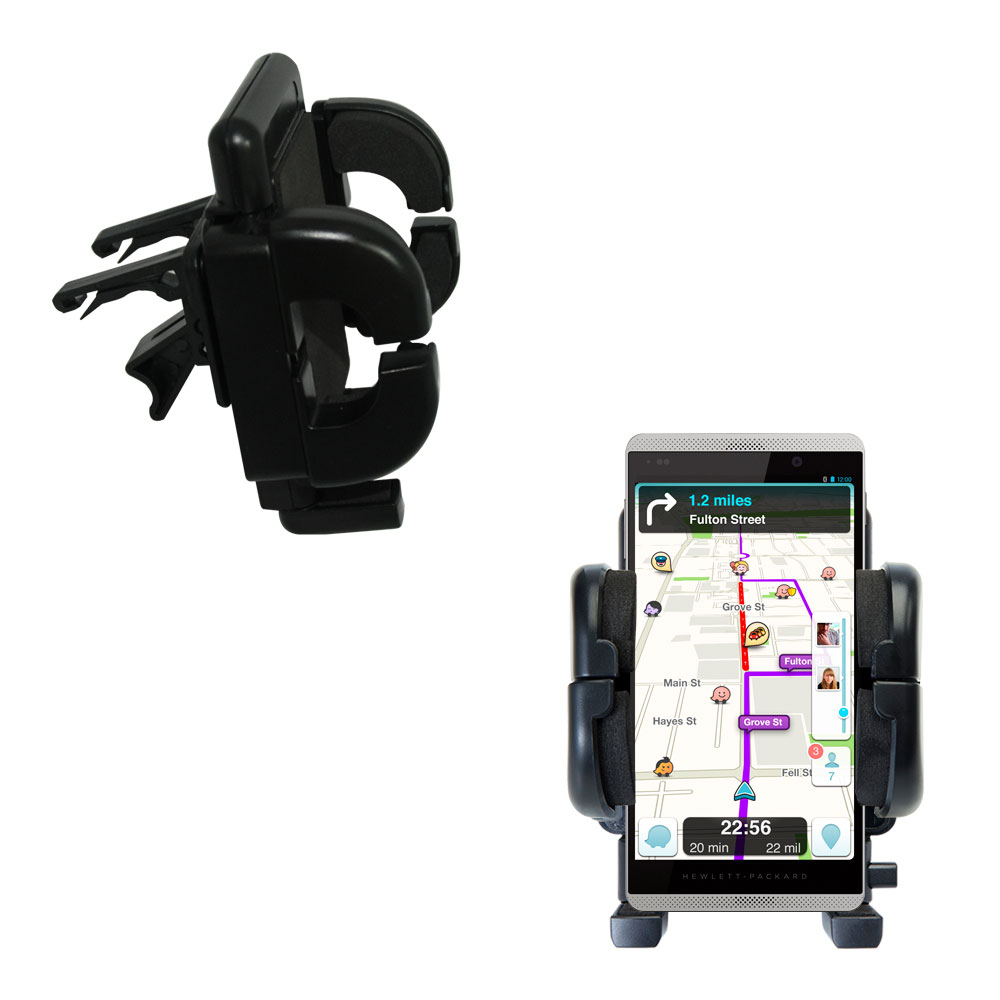 Vent Swivel Car Auto Holder Mount compatible with the HP Slate 6 VoiceTab II