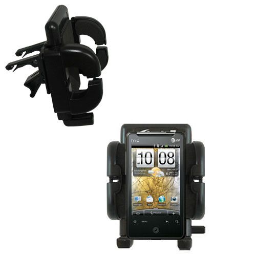 Vent Swivel Car Auto Holder Mount compatible with the HTC Aria
