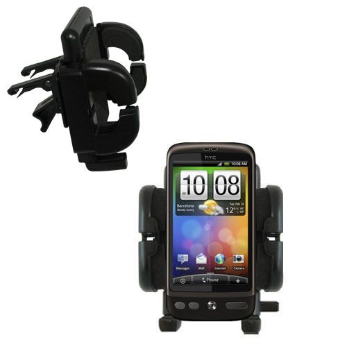 Vent Swivel Car Auto Holder Mount compatible with the HTC Bravo