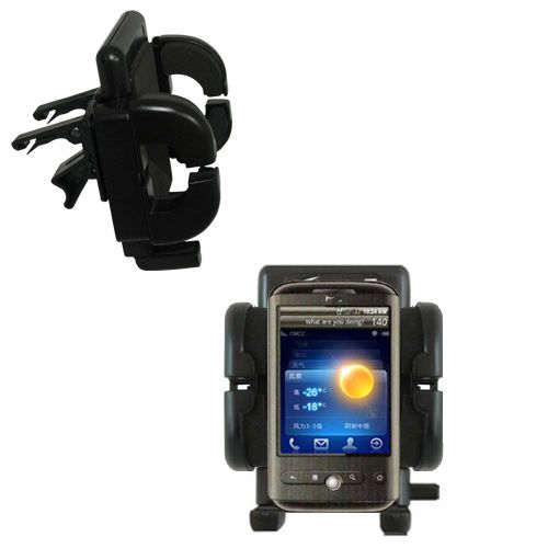 Vent Swivel Car Auto Holder Mount compatible with the HTC Buzz