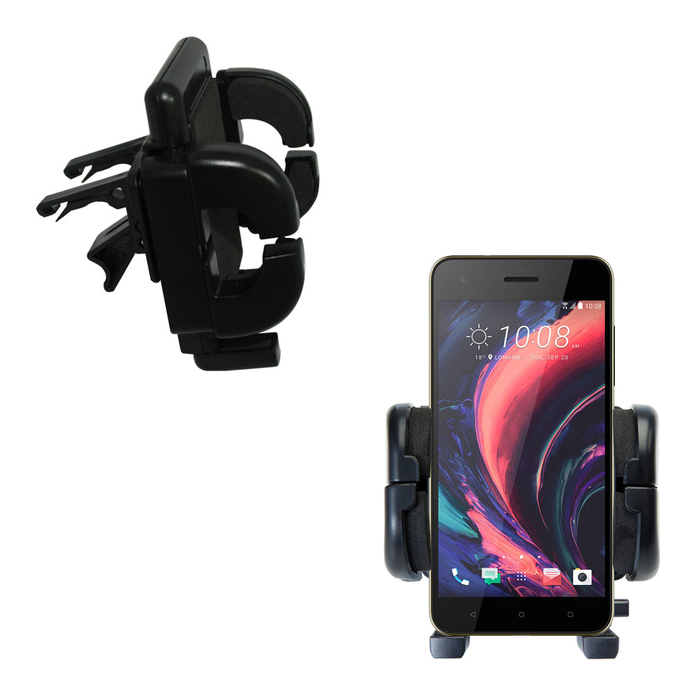 Vent Swivel Car Auto Holder Mount compatible with the HTC Desire 10 Pro / Lifestyle
