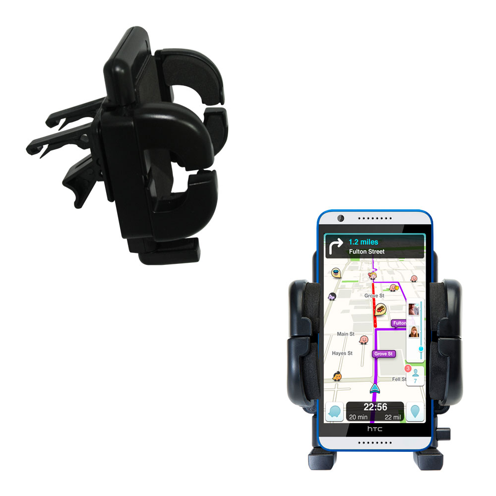 Vent Swivel Car Auto Holder Mount compatible with the HTC Desire 820