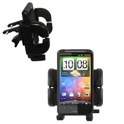 Vent Swivel Car Auto Holder Mount compatible with the HTC Desire HD