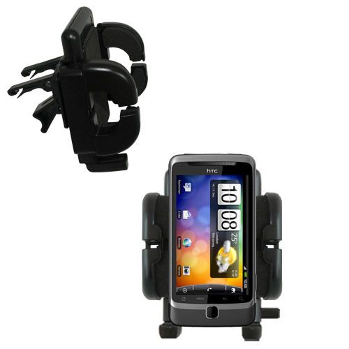 Gomadic Air Vent Clip Based Cradle Holder Car / Auto Mount suitable for the HTC Desire S - Lifetime Warranty