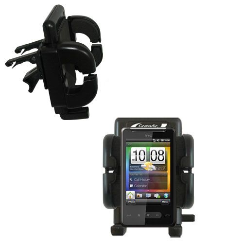 Vent Swivel Car Auto Holder Mount compatible with the HTC HD Mini