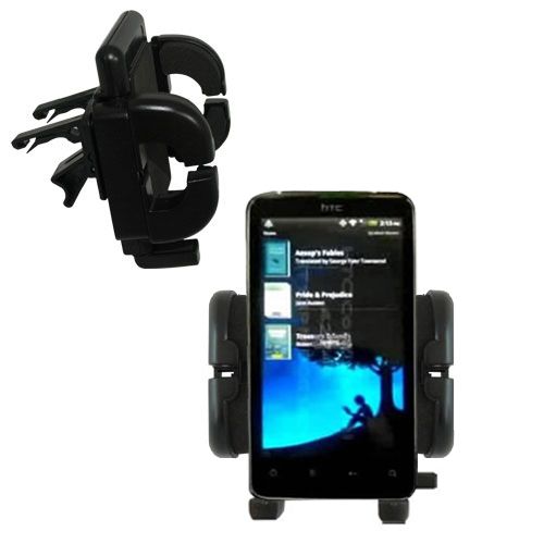 Vent Swivel Car Auto Holder Mount compatible with the HTC Kingdom