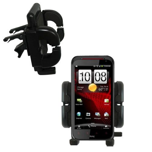 Vent Swivel Car Auto Holder Mount compatible with the HTC Rezound