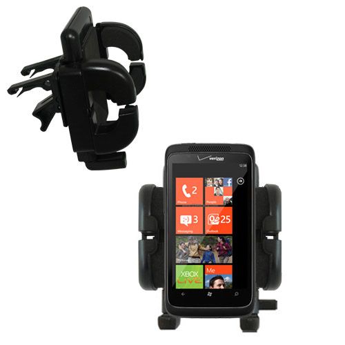 Vent Swivel Car Auto Holder Mount compatible with the HTC Trophy