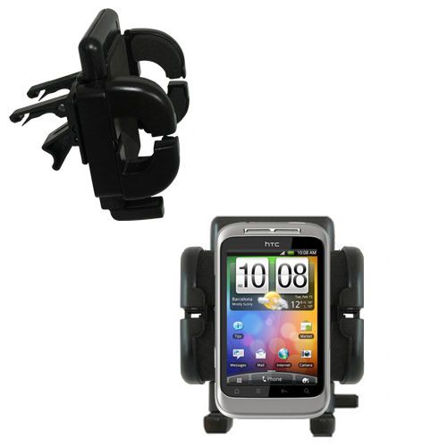 Vent Swivel Car Auto Holder Mount compatible with the HTC Wildfire S