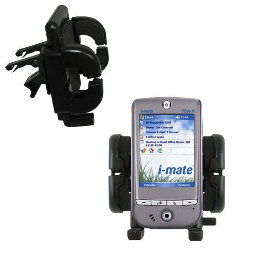Vent Swivel Car Auto Holder Mount compatible with the i-Mate PDA-N Pocket PC