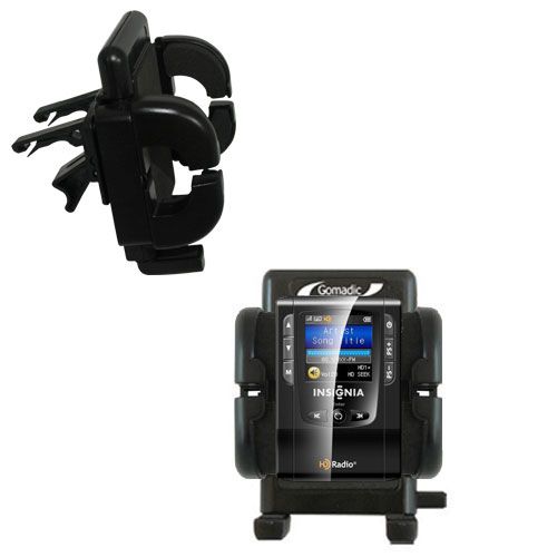 Vent Swivel Car Auto Holder Mount compatible with the Insignia NS-HD01 Portable HD Radio Player