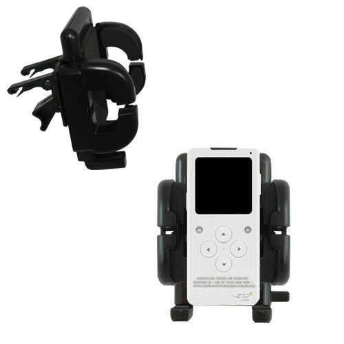 Gomadic Air Vent Clip Based Cradle Holder Car / Auto Mount suitable for the iRiver E10 - Lifetime Warranty
