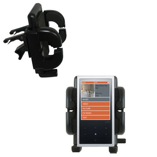 Vent Swivel Car Auto Holder Mount compatible with the iRiver E200