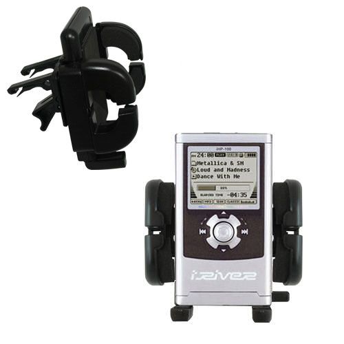 Vent Swivel Car Auto Holder Mount compatible with the iRiver H110 H120 H140