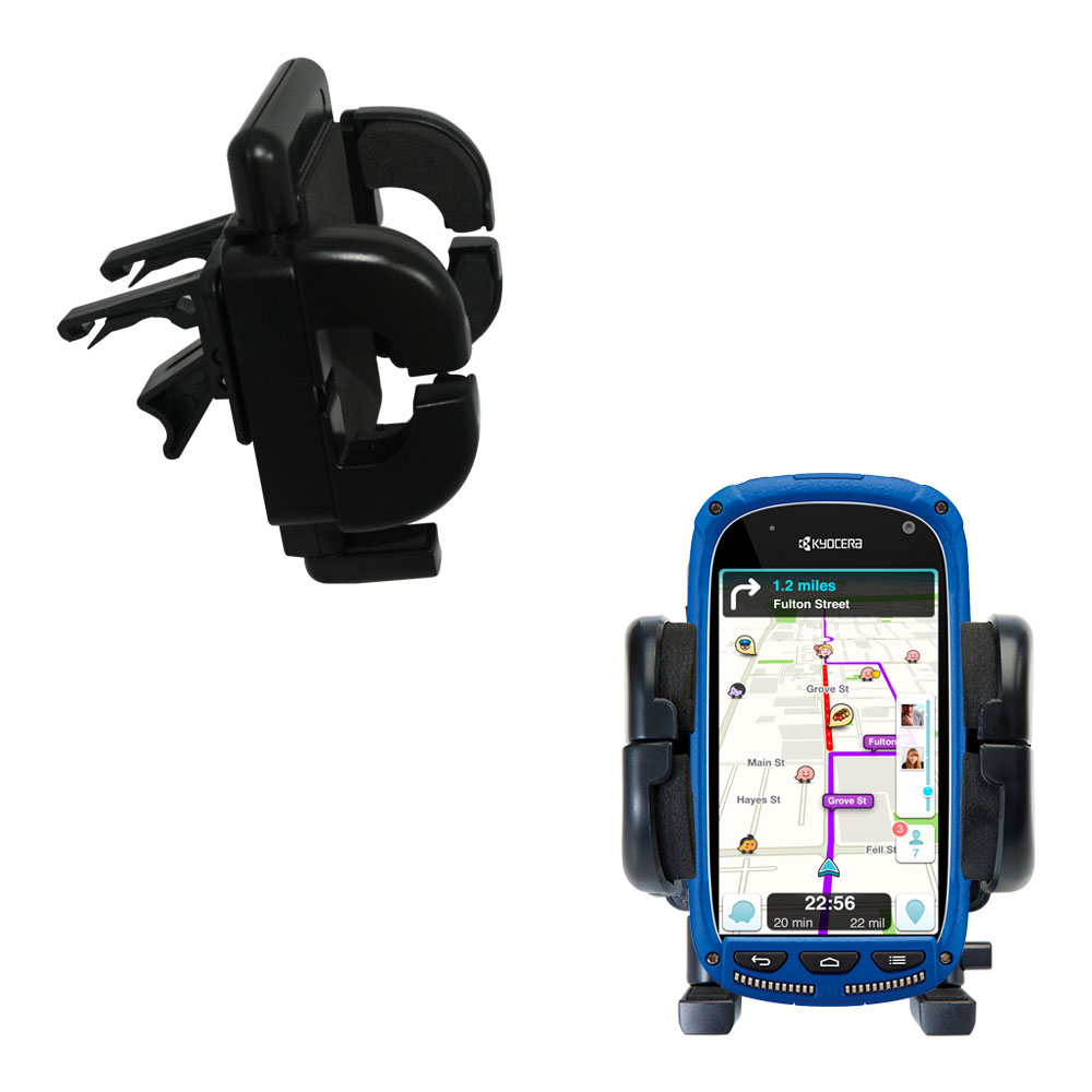 Vent Swivel Car Auto Holder Mount compatible with the Kyocera Torque XT