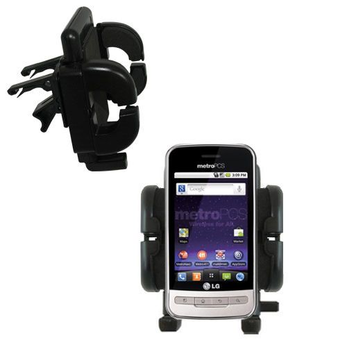 Vent Swivel Car Auto Holder Mount compatible with the LG  Optimus M