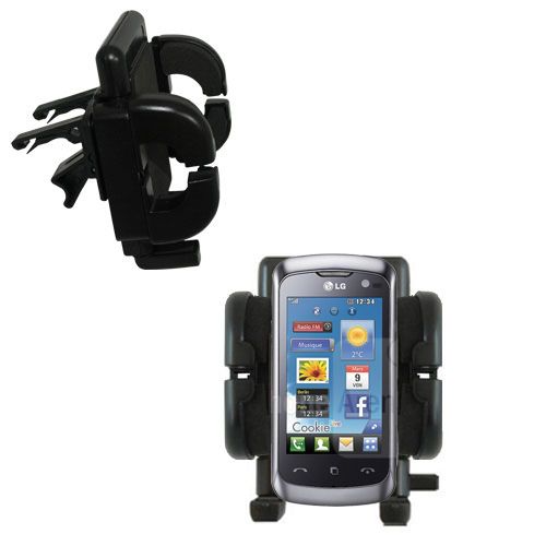 Vent Swivel Car Auto Holder Mount compatible with the LG Cookie Gig