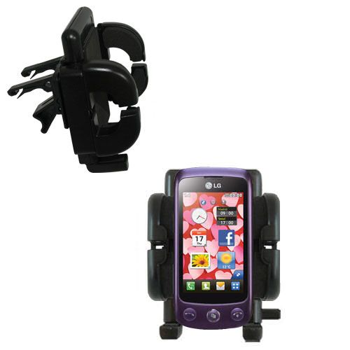 Vent Swivel Car Auto Holder Mount compatible with the LG Cookie Plus
