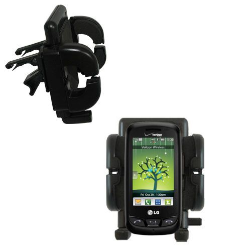 Vent Swivel Car Auto Holder Mount compatible with the LG Cosmos Touch