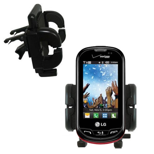 Vent Swivel Car Auto Holder Mount compatible with the LG Extravert 1 / 2
