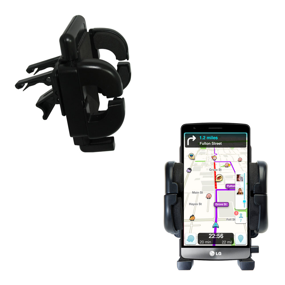 Vent Swivel Car Auto Holder Mount compatible with the LG G3 Stylus