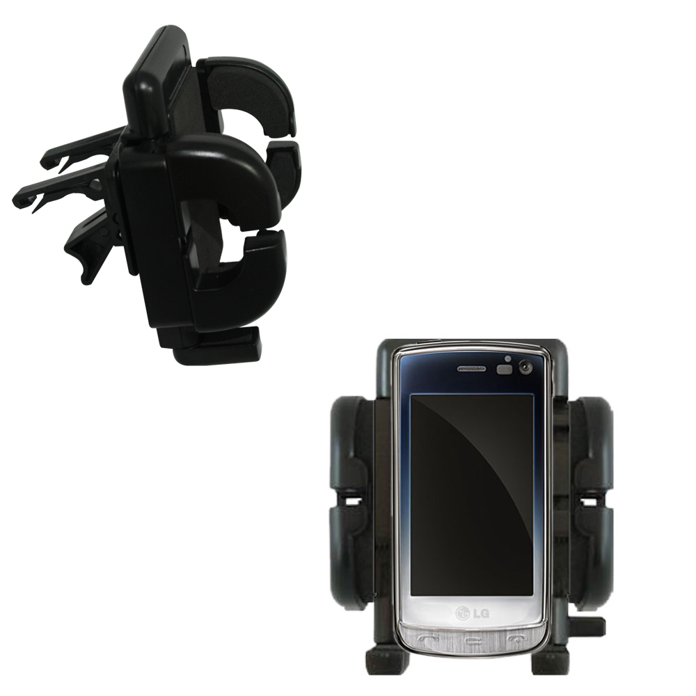 Vent Swivel Car Auto Holder Mount compatible with the LG GD900 Crystal
