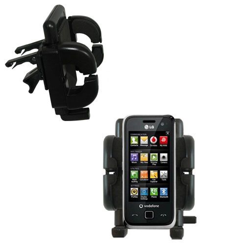 Vent Swivel Car Auto Holder Mount compatible with the LG GM750