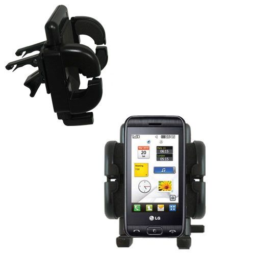 Vent Swivel Car Auto Holder Mount compatible with the LG GT400