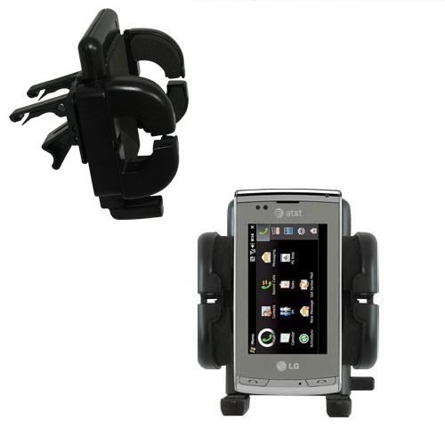 Vent Swivel Car Auto Holder Mount compatible with the LG Incite