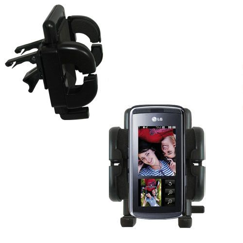 Vent Swivel Car Auto Holder Mount compatible with the LG KF600 / KF-600
