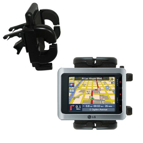 Vent Swivel Car Auto Holder Mount compatible with the LG LN730