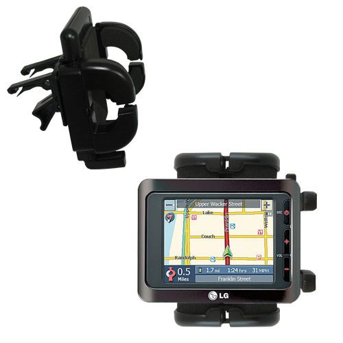 Vent Swivel Car Auto Holder Mount compatible with the LG LN735