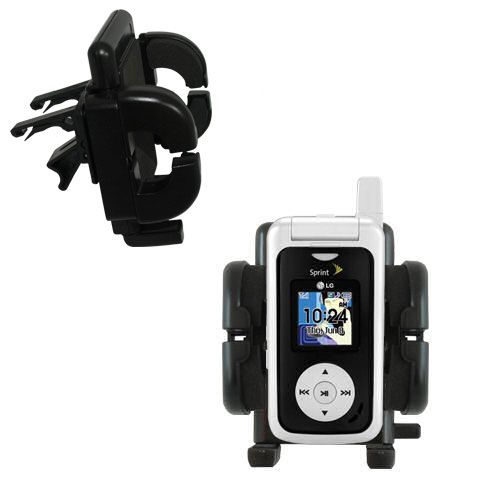 Vent Swivel Car Auto Holder Mount compatible with the LG LX550 LX-550