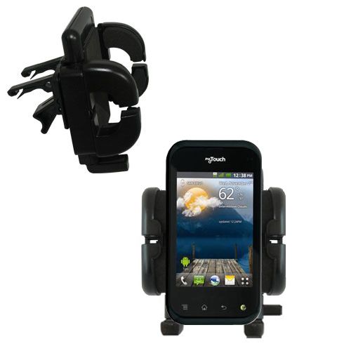Vent Swivel Car Auto Holder Mount compatible with the LG Maxx QWERTY