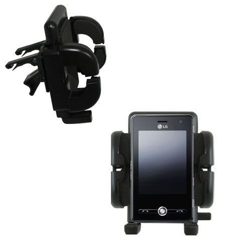 Vent Swivel Car Auto Holder Mount compatible with the LG MS25
