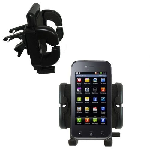 Vent Swivel Car Auto Holder Mount compatible with the LG Optimus Sol