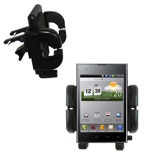 Vent Swivel Car Auto Holder Mount compatible with the LG Optimus Vu