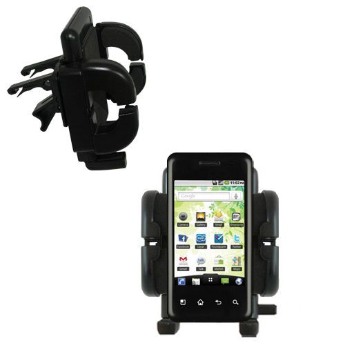 Vent Swivel Car Auto Holder Mount compatible with the LG P500