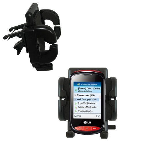 Vent Swivel Car Auto Holder Mount compatible with the LG Plum