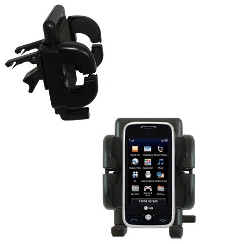 Vent Swivel Car Auto Holder Mount compatible with the LG Prime