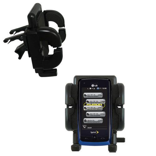 Vent Swivel Car Auto Holder Mount compatible with the LG Rumor Touch