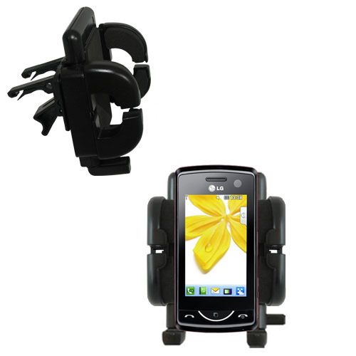 Vent Swivel Car Auto Holder Mount compatible with the LG Scarlet