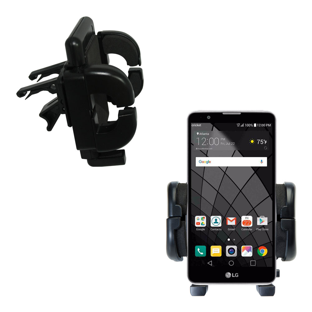 Vent Swivel Car Auto Holder Mount compatible with the LG Stylo 2