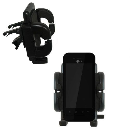 Vent Swivel Car Auto Holder Mount compatible with the LG Victor
