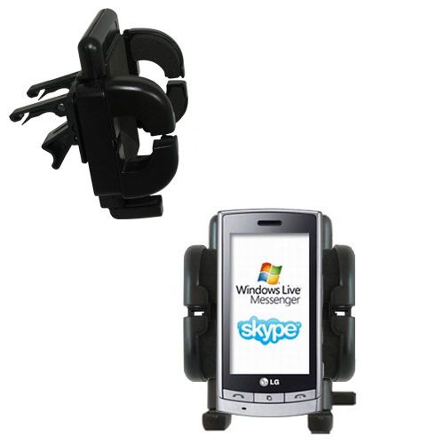 Vent Swivel Car Auto Holder Mount compatible with the LG Viewty GT