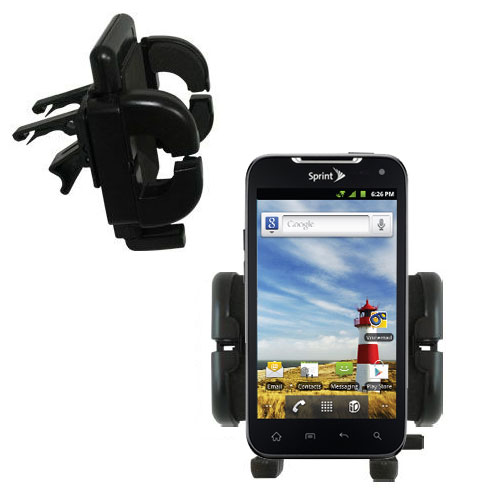 Vent Swivel Car Auto Holder Mount compatible with the LG Viper 4G / LS840