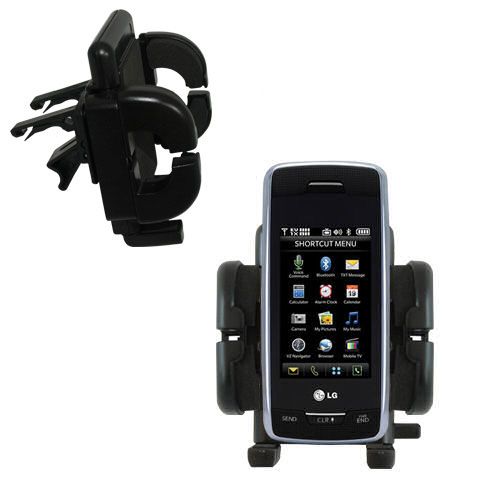 Vent Swivel Car Auto Holder Mount compatible with the LG Voyager