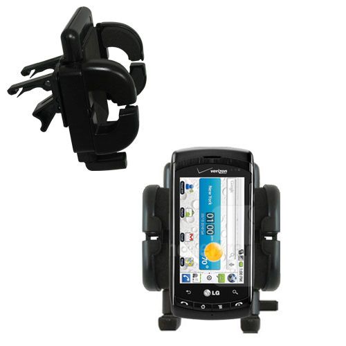 Vent Swivel Car Auto Holder Mount compatible with the LG VS740