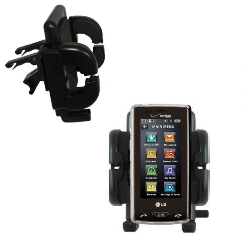 Vent Swivel Car Auto Holder Mount compatible with the LG VX9600