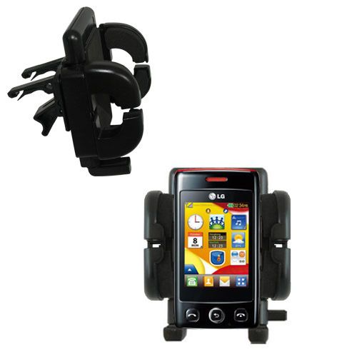 Vent Swivel Car Auto Holder Mount compatible with the LG Wink